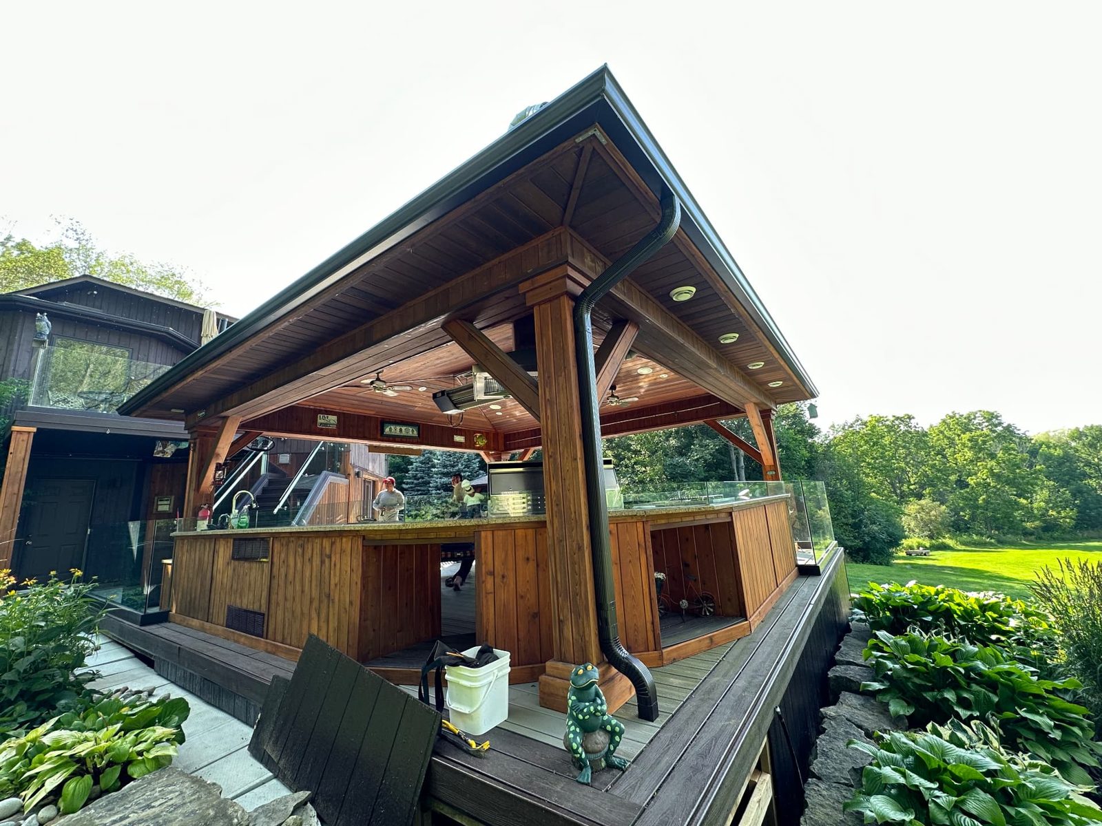 Ribonga exterior project in Ontario